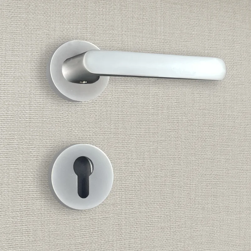 Manilla cilíndrica dalia en acabado cromo mate - katchmee