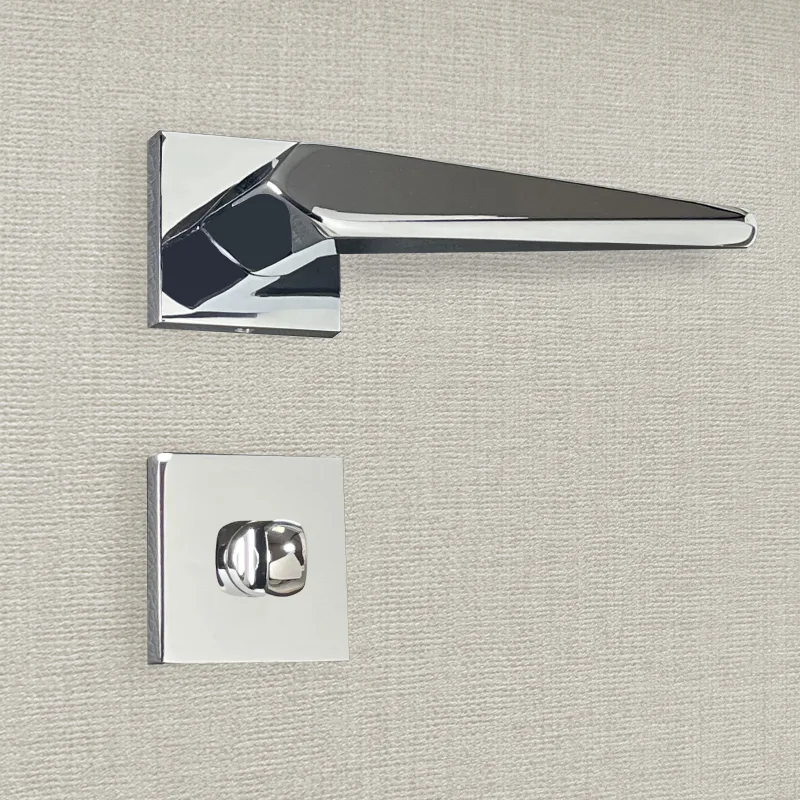 Manilla de diseño con acabado cromado brillante tosca - katchmee