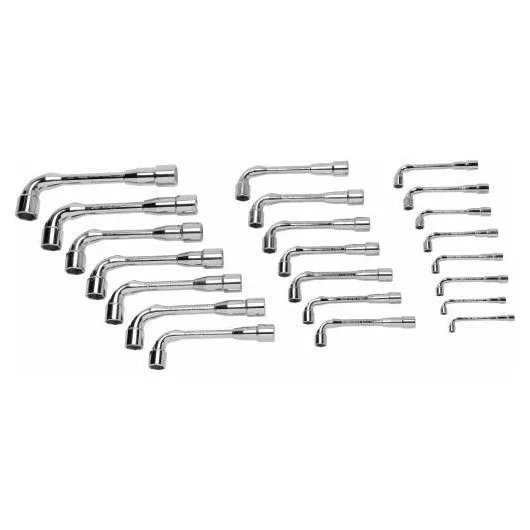 Jeu 22 clés a pipe débouchée 6/6 pans sam - 94sdj22