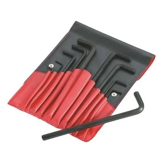 Trousse 10 clés males 6 pans a tête sphérique sam - 67atr10