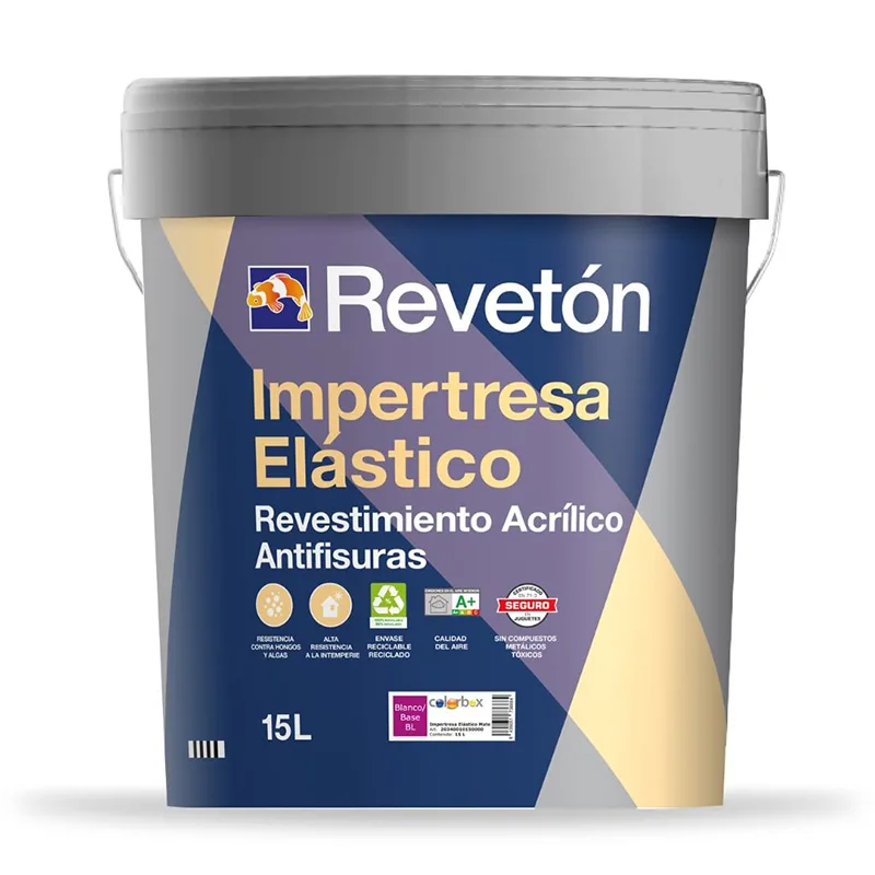 Impertresa elástico mate blanco 15 lt