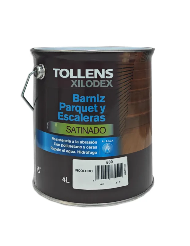 Barniz parquet al agua satinado 4 lt