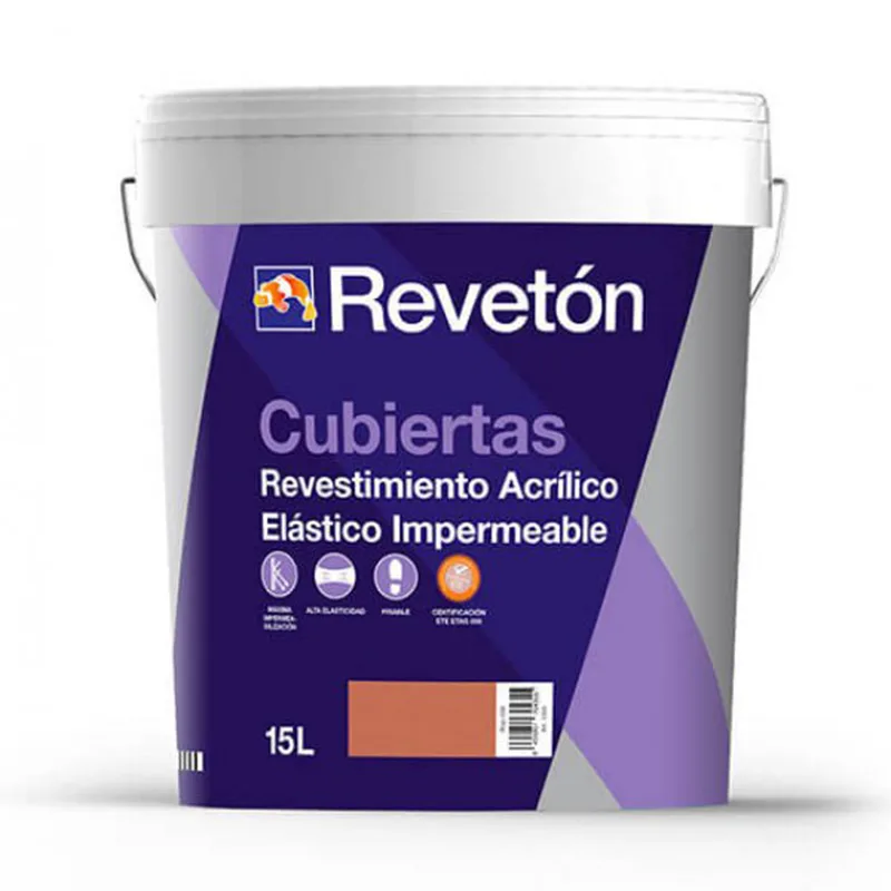 Reveton cubiertas impermeabilizante 15 lt (blanco 001)