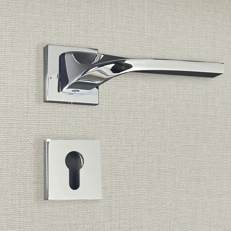 Manilla cilíndrica angela acabado cromo brillo - katchmee