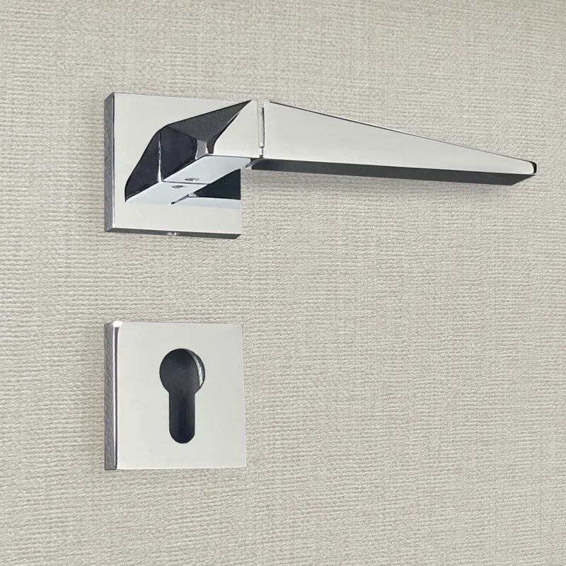 Manilla cilíndrica tamara en acabado cromo brillo - katchmee