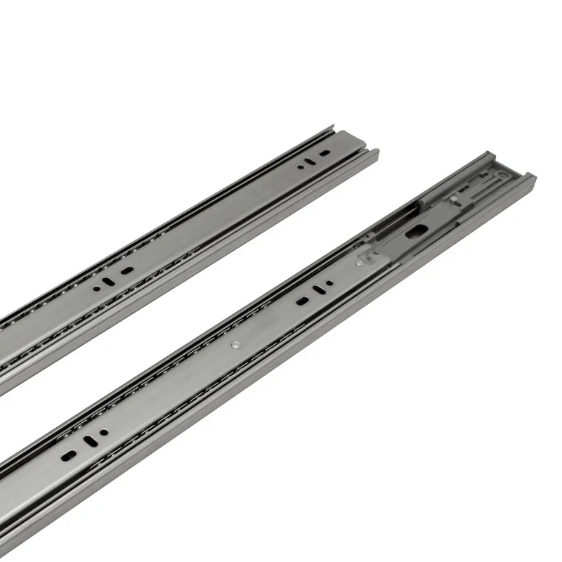 Guías de cajones guía de extracción total guía de alta resistencia guía telescópica guía de bolas 45mm 400mm 2 pièces