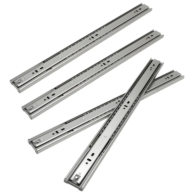 Guías de cajones guía de extracción total guía de alta resistencia guía telescópica guía de bolas 45mm 350mm 20 pièces