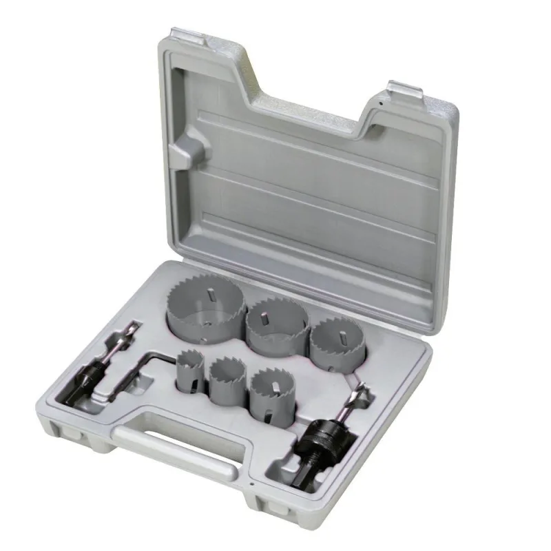 Juego coronas maurer con husillos y maletin 10 piezas