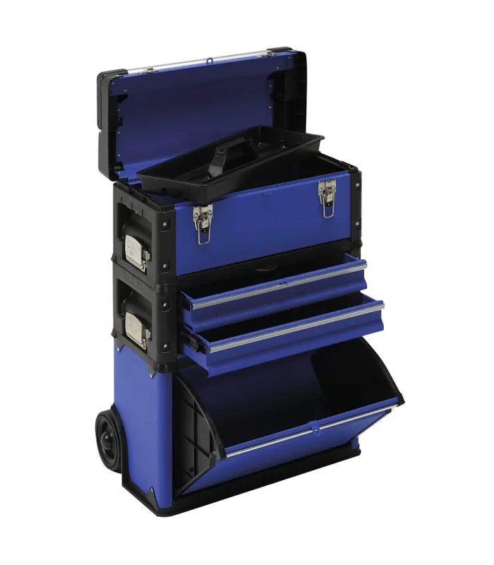 Carro metálico modular reforzado