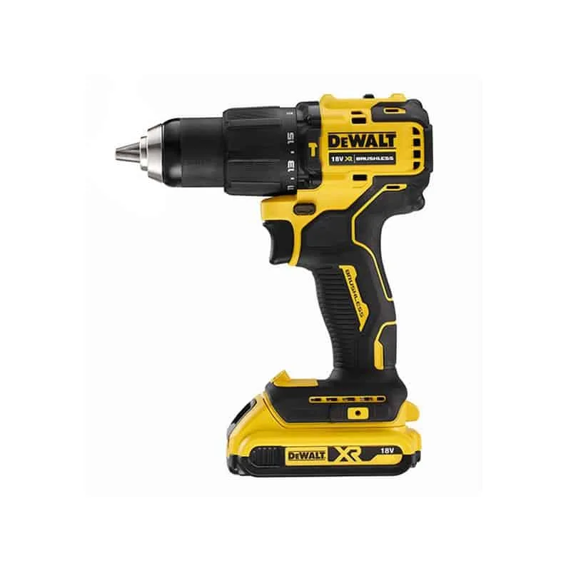 Dewalt dcd709l2t-qw - taladro percutor sin escobillas xr 18v 13mm 65nm 2 baterías li-ion maletín tstak