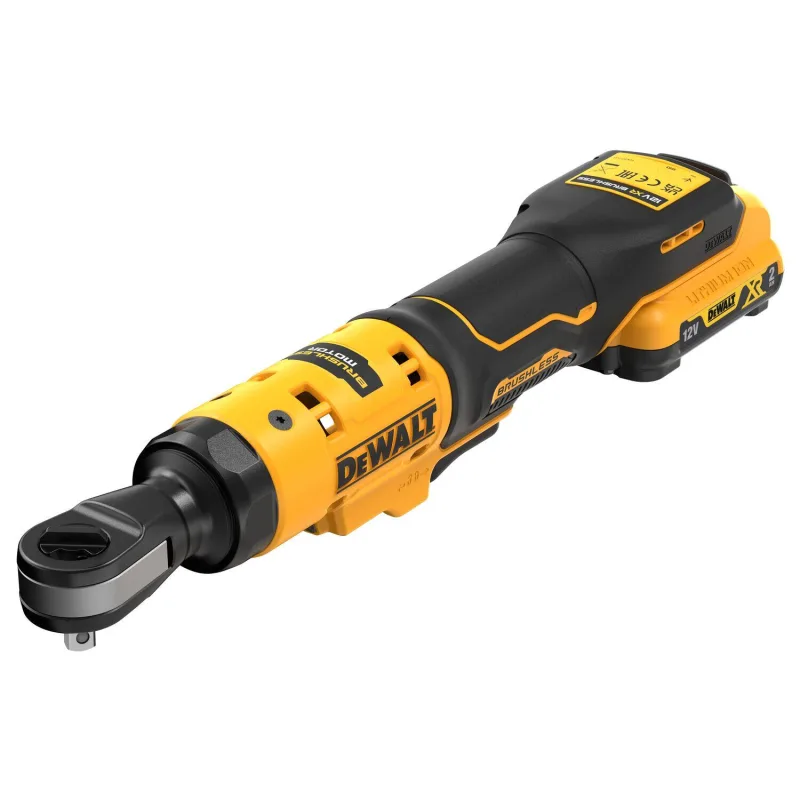 Atornillador de impacto a batería dewalt 12v brushless - 1 bateria - 1 batería,cargador,tstak - dcf504d1-qw