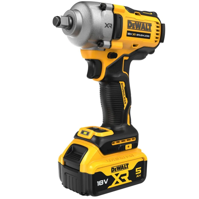 Aprietatuercas a batería dewalt 18v brushless - 2 baterias - cargador,tstak - dcf891p2t-qw