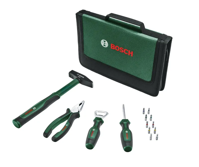 Set 14 piezas herramientas mano bosch easy starter