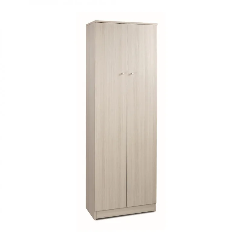 Armario de dos puertas 62l x 34d x 182h – acabado olmo claro – sarmog