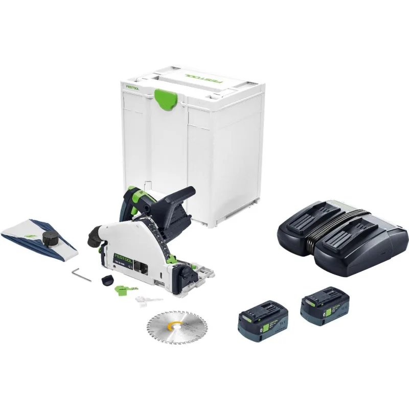Sierra de incisión a batería tsc 55 5.0 kebi-plus/xl - 577342 - festool