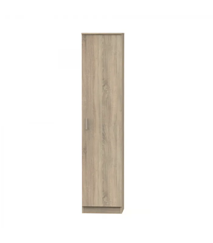 Armario multiusos tibet acabado roble cambrian, 40 cm(ancho) 180 cm(altura) 35 cm(fondo)