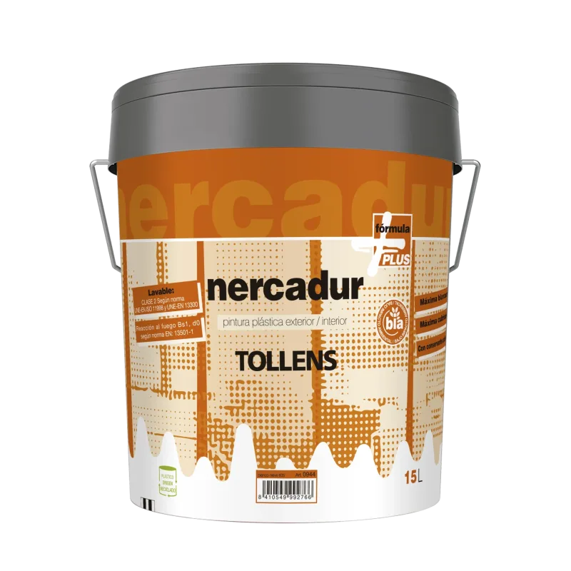 Nercadur mate blanco nieve 15 lt