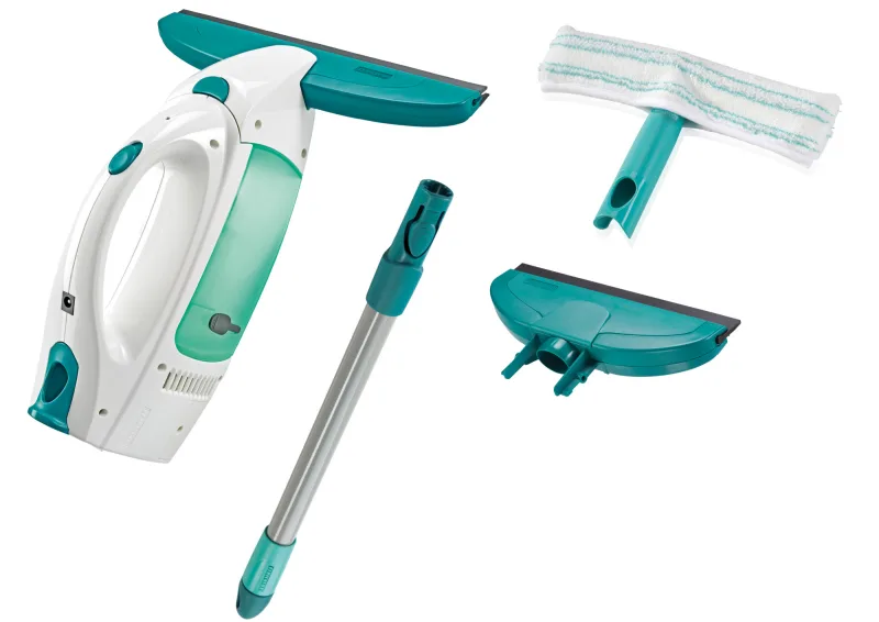 Leifheit 51016 limpiador eléctrico ventana azul, blanco