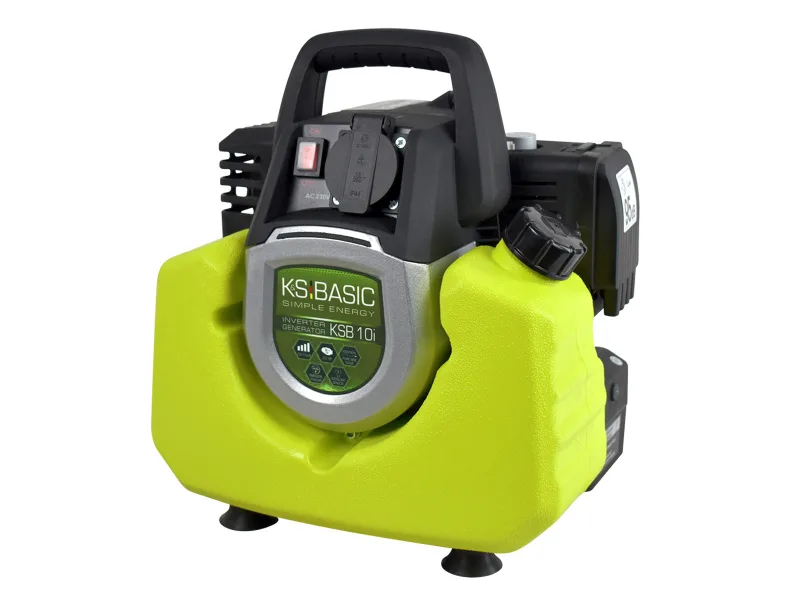Grupo electrógeno inversor ksb 10i. potencia máxima: 1 kw.
