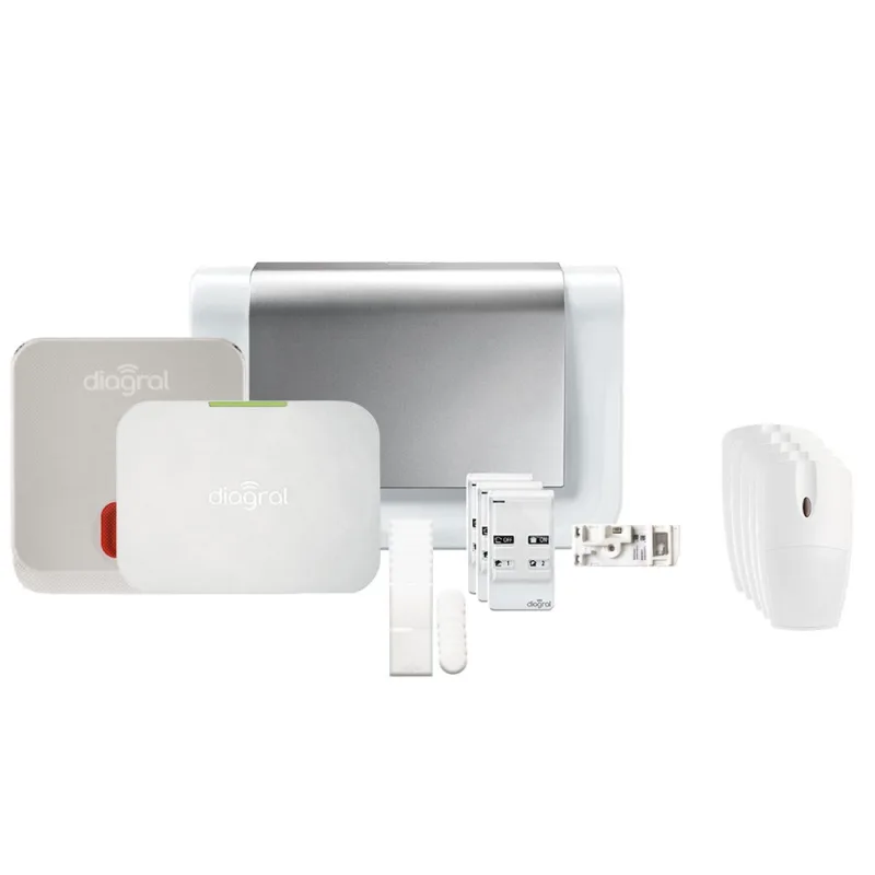 Diag17csf-kit8-paquete de alarma para mascotas con conexión gsm