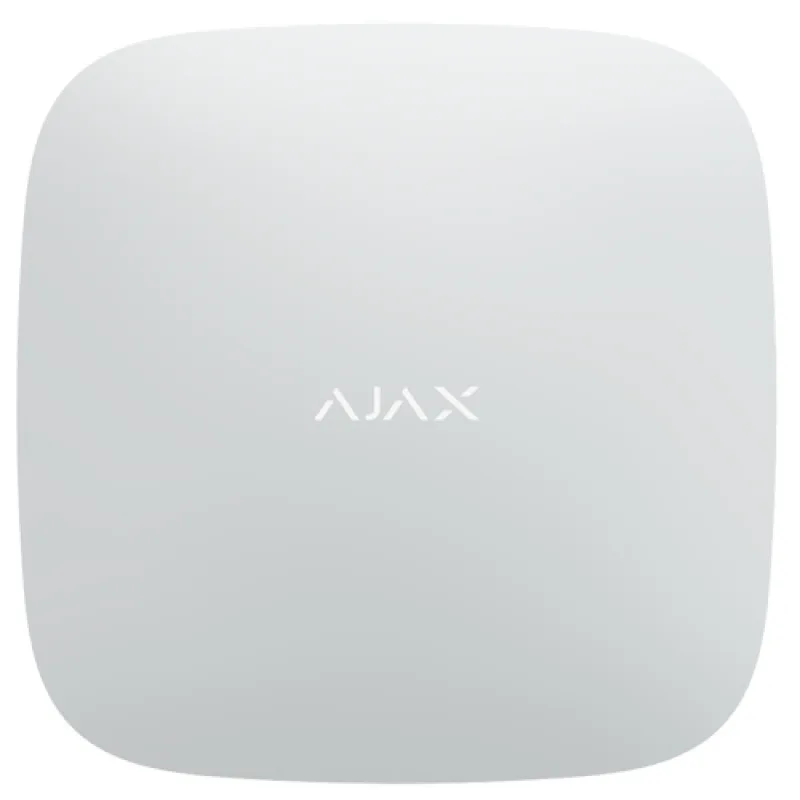 Ajax centrale alarme ajax hub2 photo (2g + ethernet rj45) - blanche