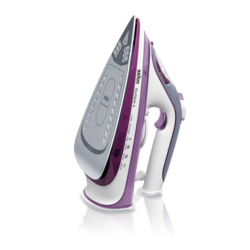 Braun plancha de vapor texstyle 5 si5037vi. 2.700 w. sistema antigoteo. apagado automático. suela de cerámica dealta calidad.