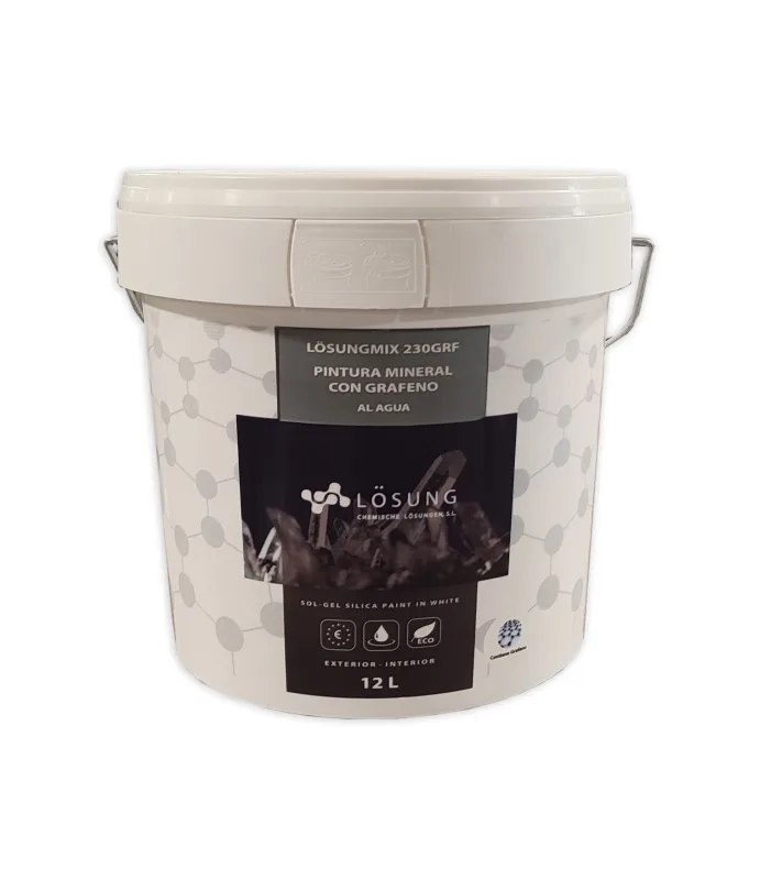 Pintura mineral con grafeno 12 lt