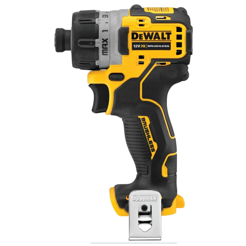 Atornillador a batería dewalt 12v brushless - sin bateria - dcf601n-xj