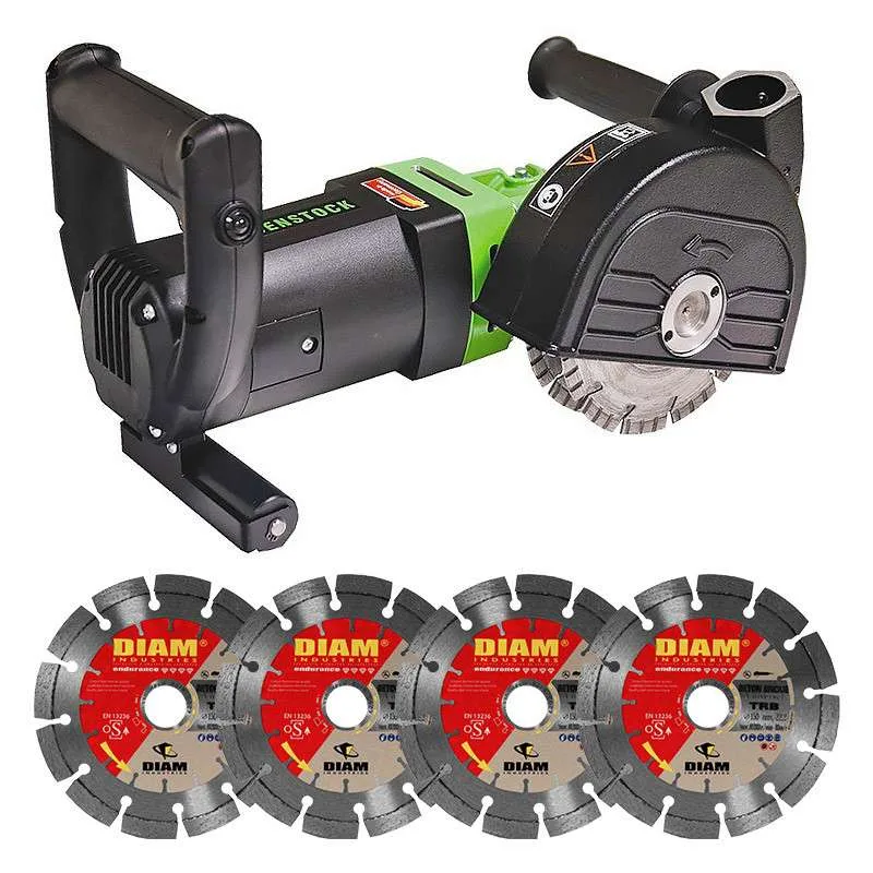 Ranurador de pared 230v 2.3kw d150 2300w diam - emf150.1