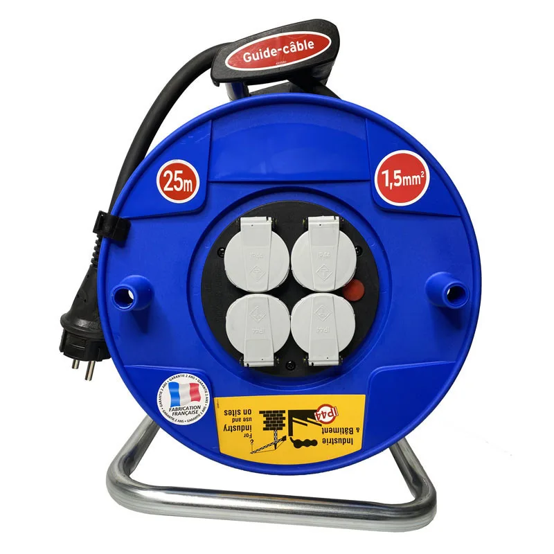 Carrete eléctrico bat-pro brennenstuhl - cable 25 m - 3g1.5 - 1205921