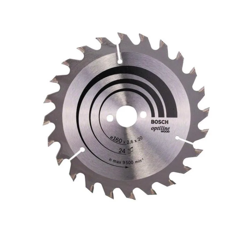 Disco de corte madera bosch de 160 mm 2.6x20