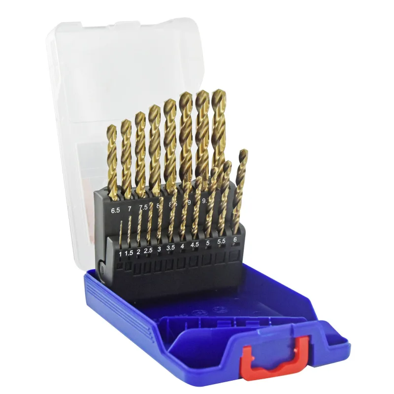 Broca cilíndrica corta hsse5 tivoly juego de 19 - 11455070015