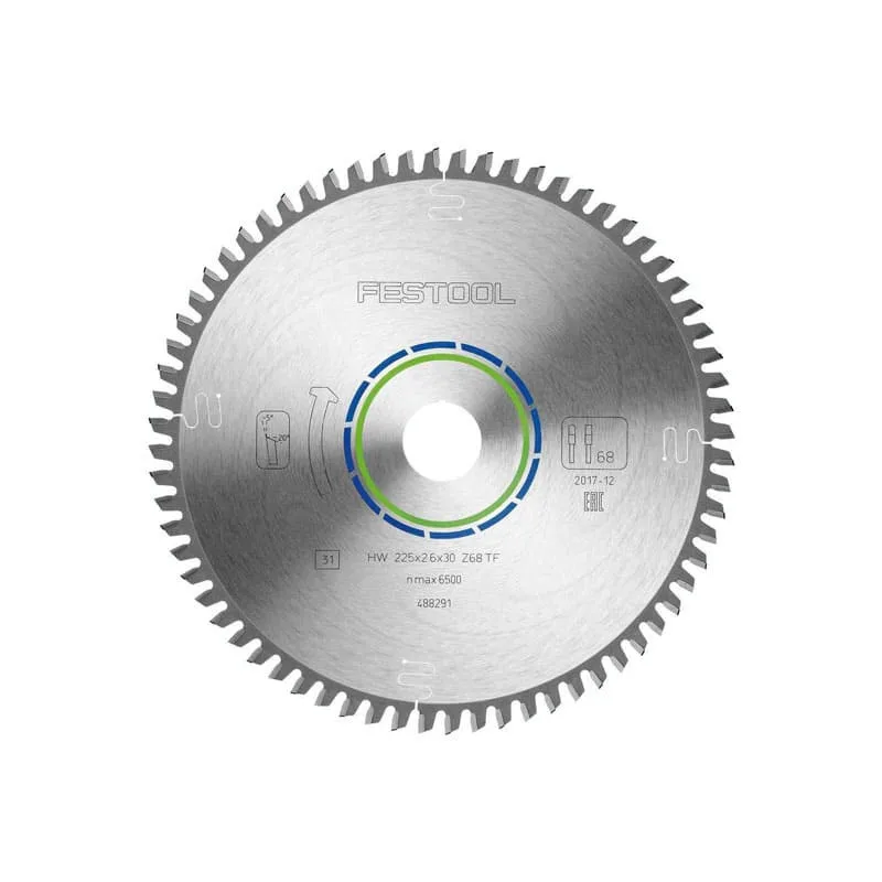 Festool hoja de sierra especial 225x2,6x30 tf68