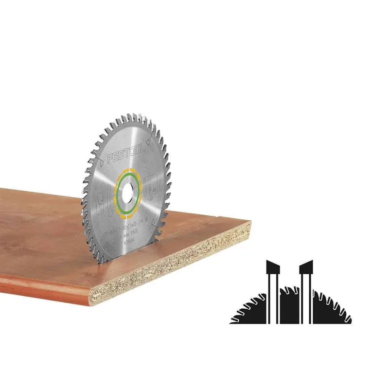 Hoja de sierra hw 190x2.4 ff w48 wood fine cut - 492050 - festool