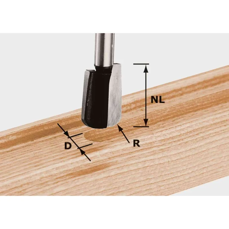 Festool fresa para canales escurridores de agua hw s8 r5
