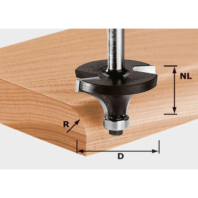Festool fresa para redondear hw s8 d20,7/r4 kl
