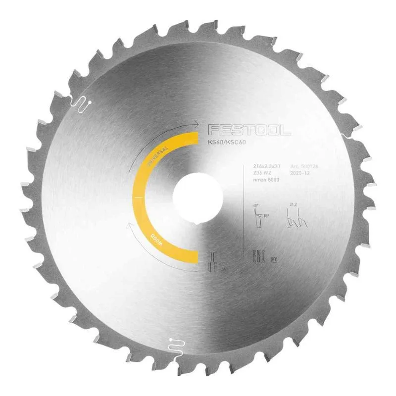 Festool hoja de sierra universal 216x2,3x30 w36