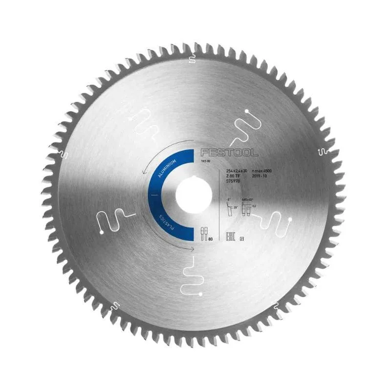 Festool hoja de sierra especial 254x2,4x30 tf80 a