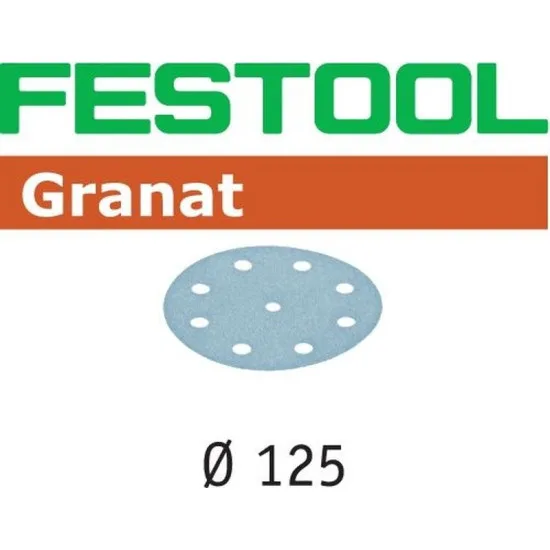 Festool disco de lijar stf d125/8 p360 gr/100 granat