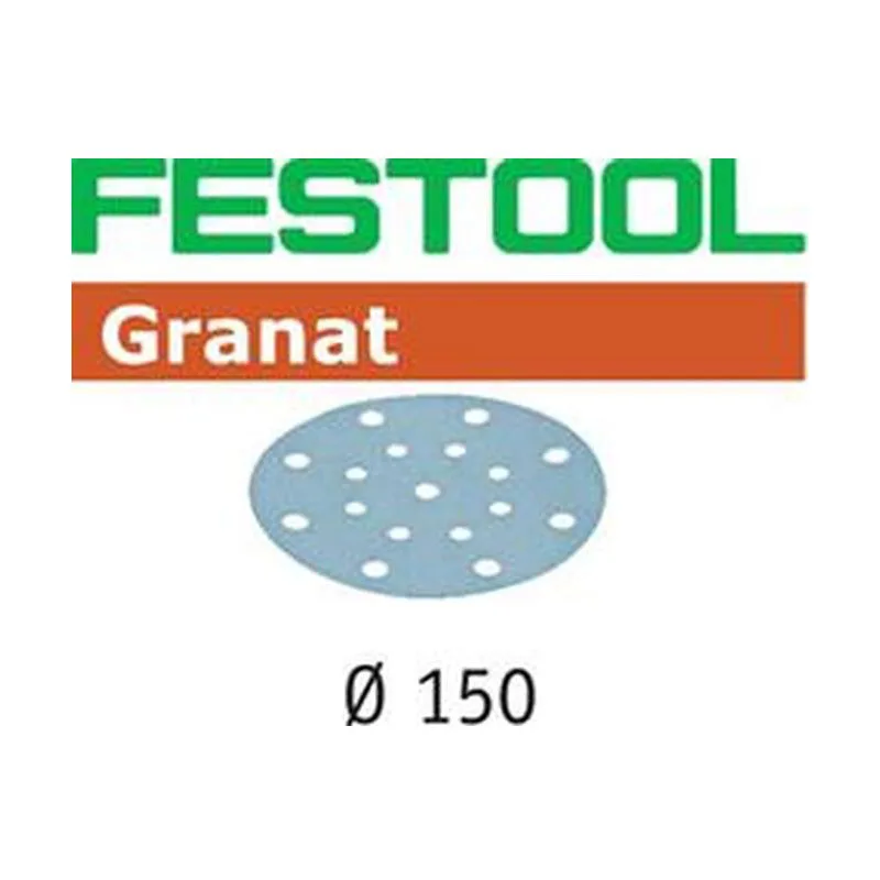 Festool disco de lijar stf d150/48 p80 gr/50 granat