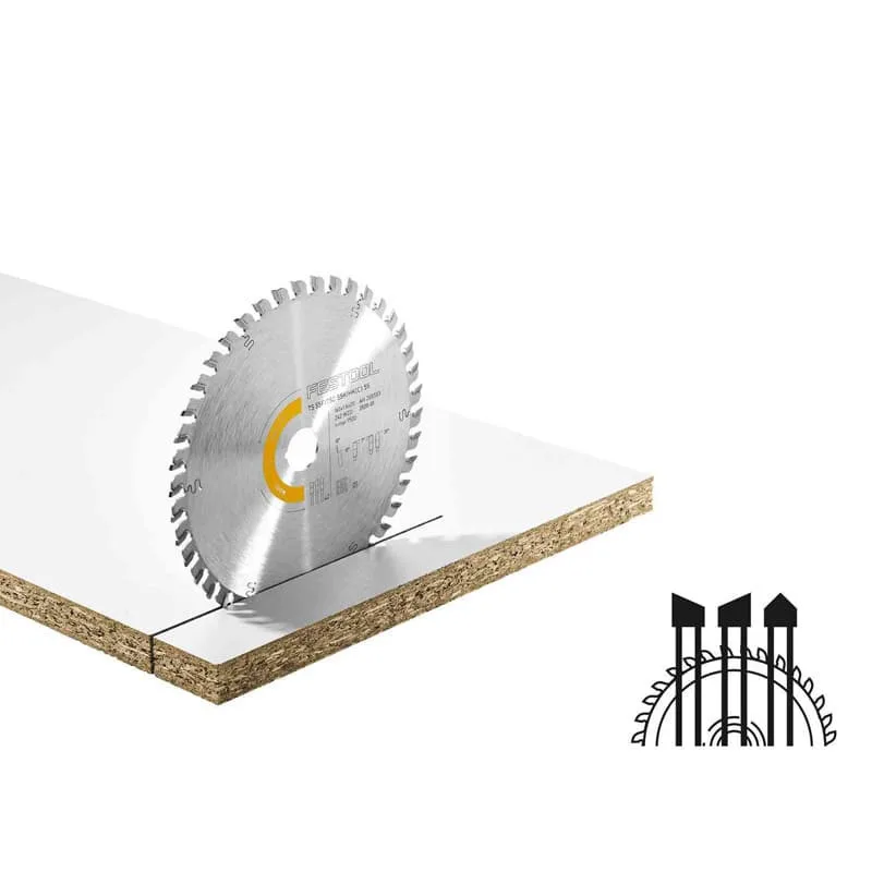 Hoja de sierra hw 160x1.8x20 wd42 wood fine cut - 205553 - festool