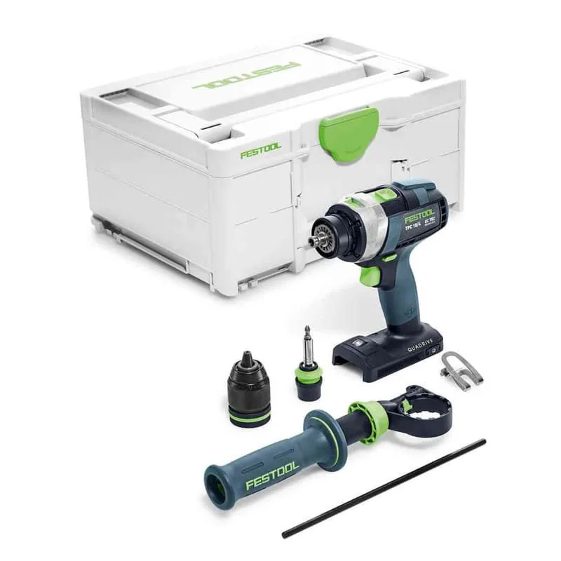 Taladro atornillador de percusión a batería tpc 18/4 i-basic quadrive - 575604 - festool