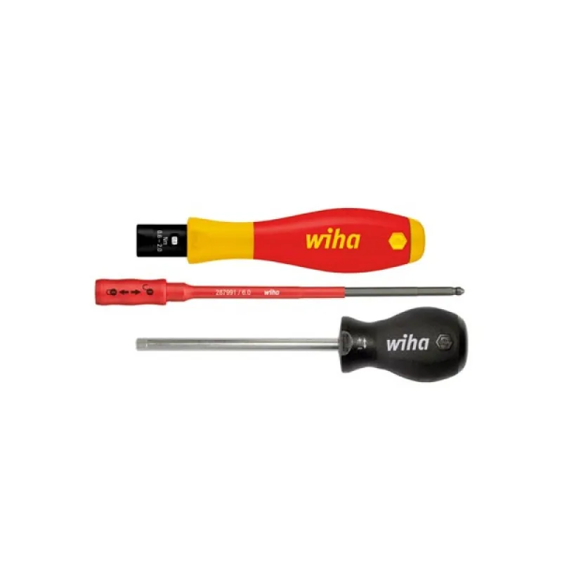 Wiha tournevis dynamométrique torquevario®-s electric à couple limité à réglage variable (26625) 0,5-2,0 nm, 3,8 mm