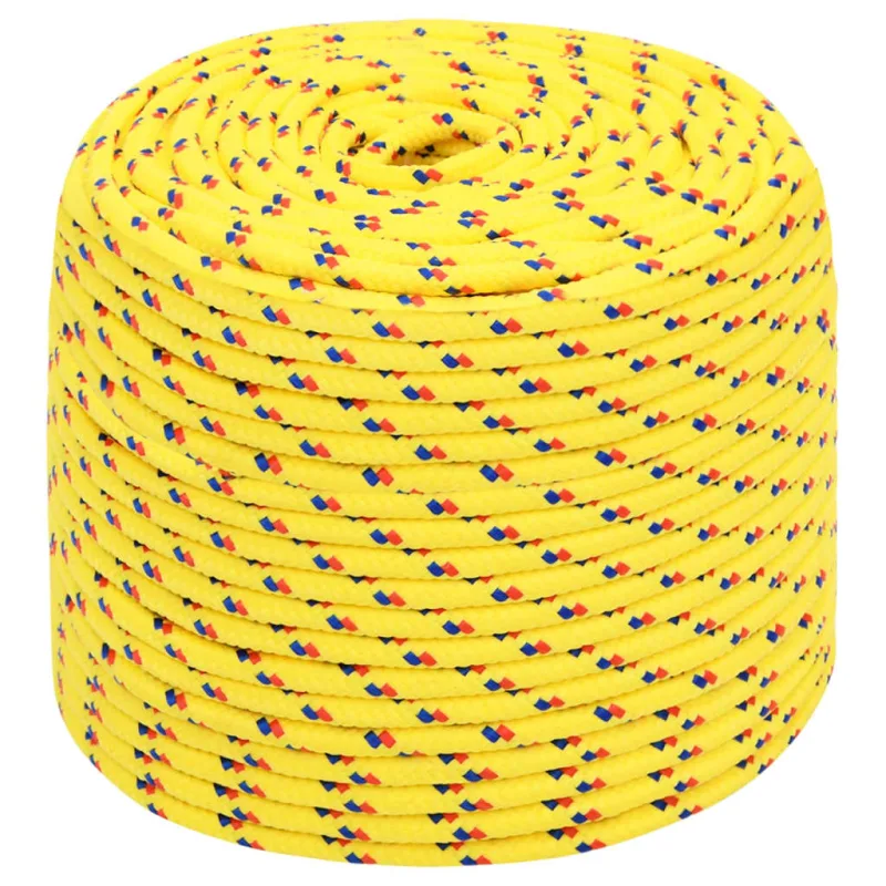 Cuerda | soga de polipropileno amarillo 6 mm 250 m cfw92669