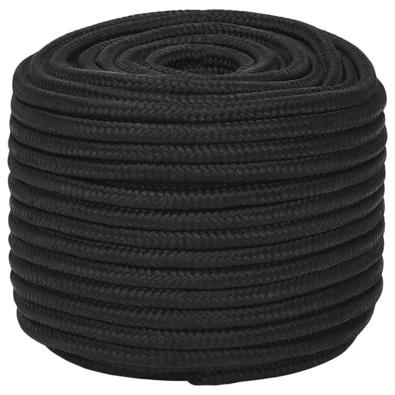 Cuerda | soga de polipropileno negro intenso 14 mm 100 m cfw91455
