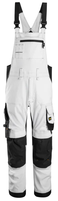 Peto trabajo unisex snickers allroundwork - blanco - talla 52 corta