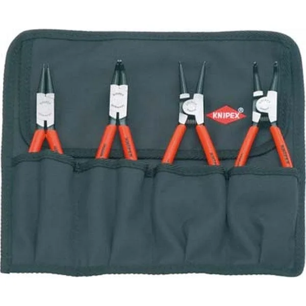 Knipex 00 19 56 jeu de pinces pour circlips 4 outils