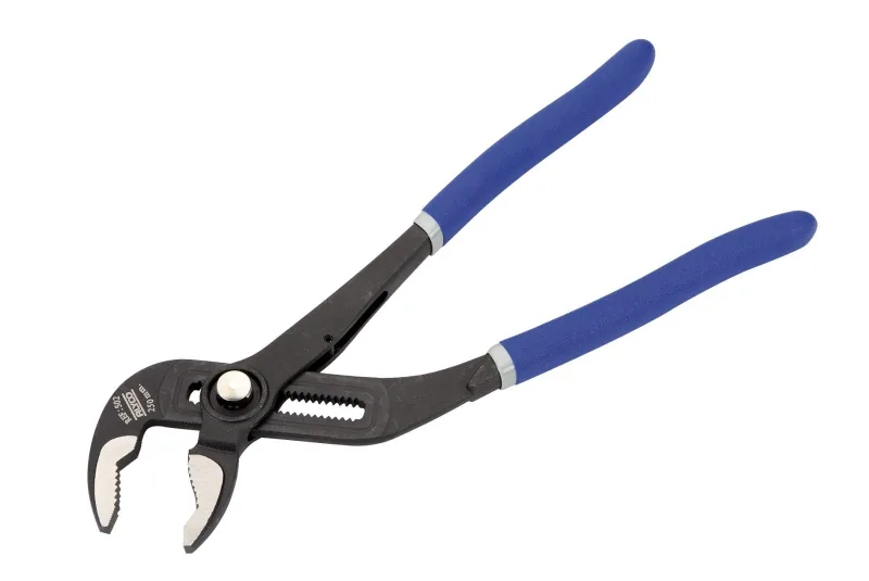 Alyco alicate cremallera pico loro pvc regulable boqueo negra 400 mm.