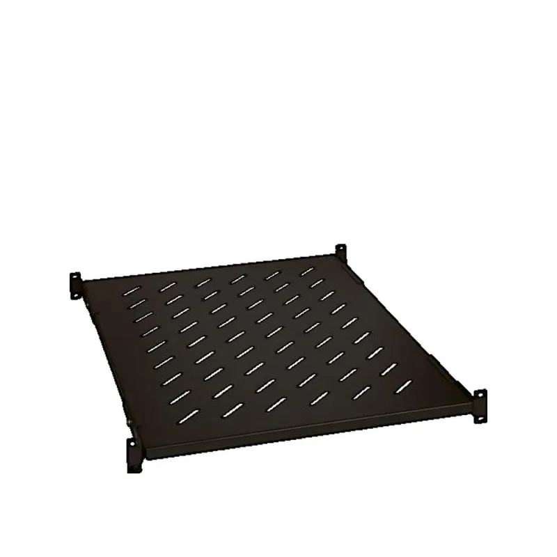 Tablette fixe en acier 1u profon