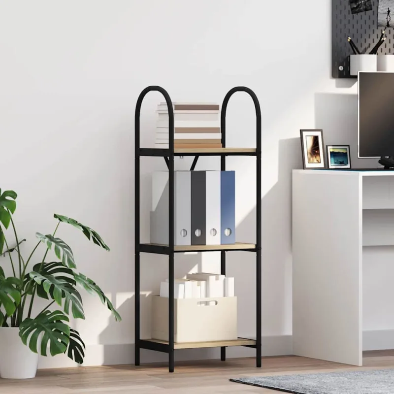 Estantería sonoma oak de 40 x 30 x 109 cm, fabricada en madera de ingeniería. - pangivo